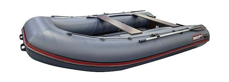 картинка Надувная лодка ПВХ, Хантер 360 А НДНД, серый