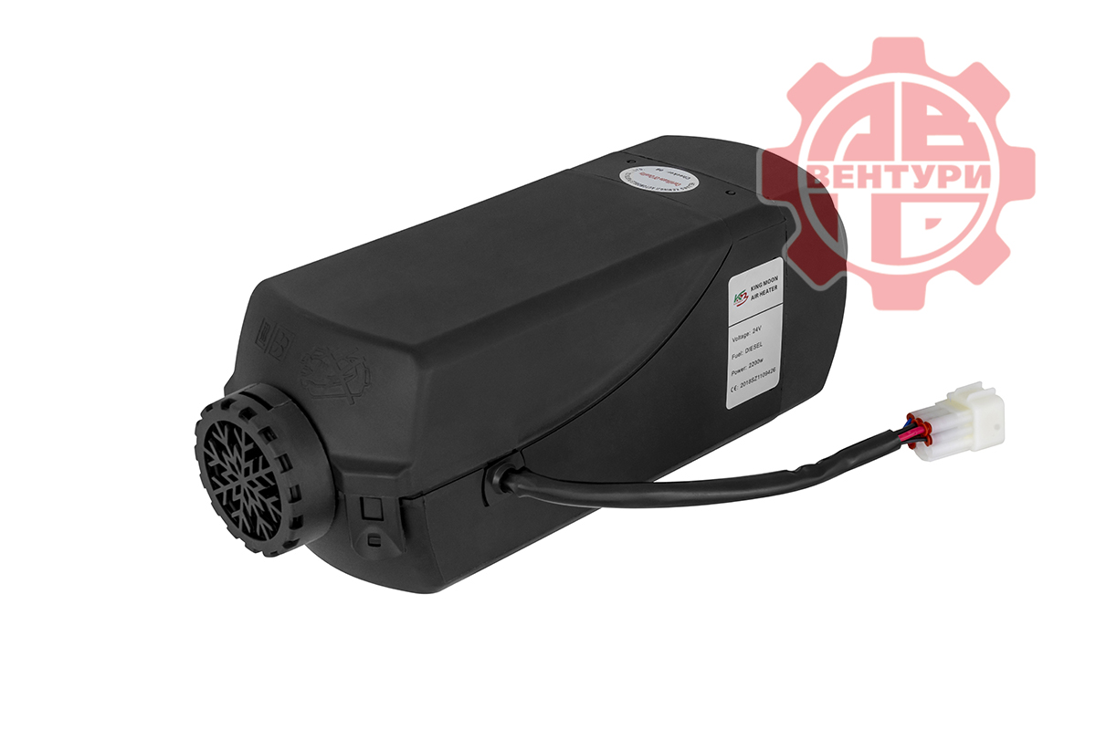 картинка Воздушный стояночный обогреватель 24V/5кВт Keming (пластик.бак 7л) синий пульт