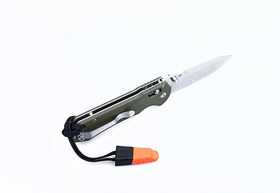 картинка Нож Ganzo G7452-WS зеленый