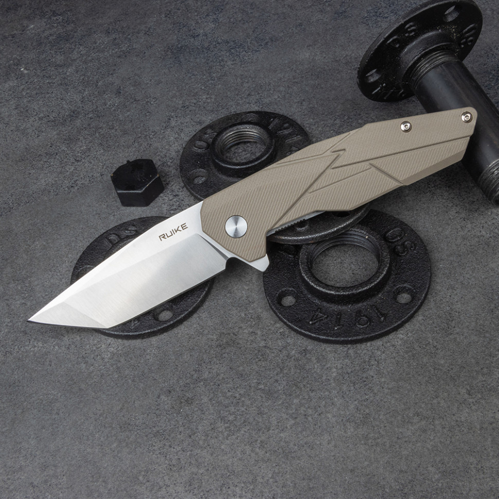 картинка Нож Ruike P138-W желтый