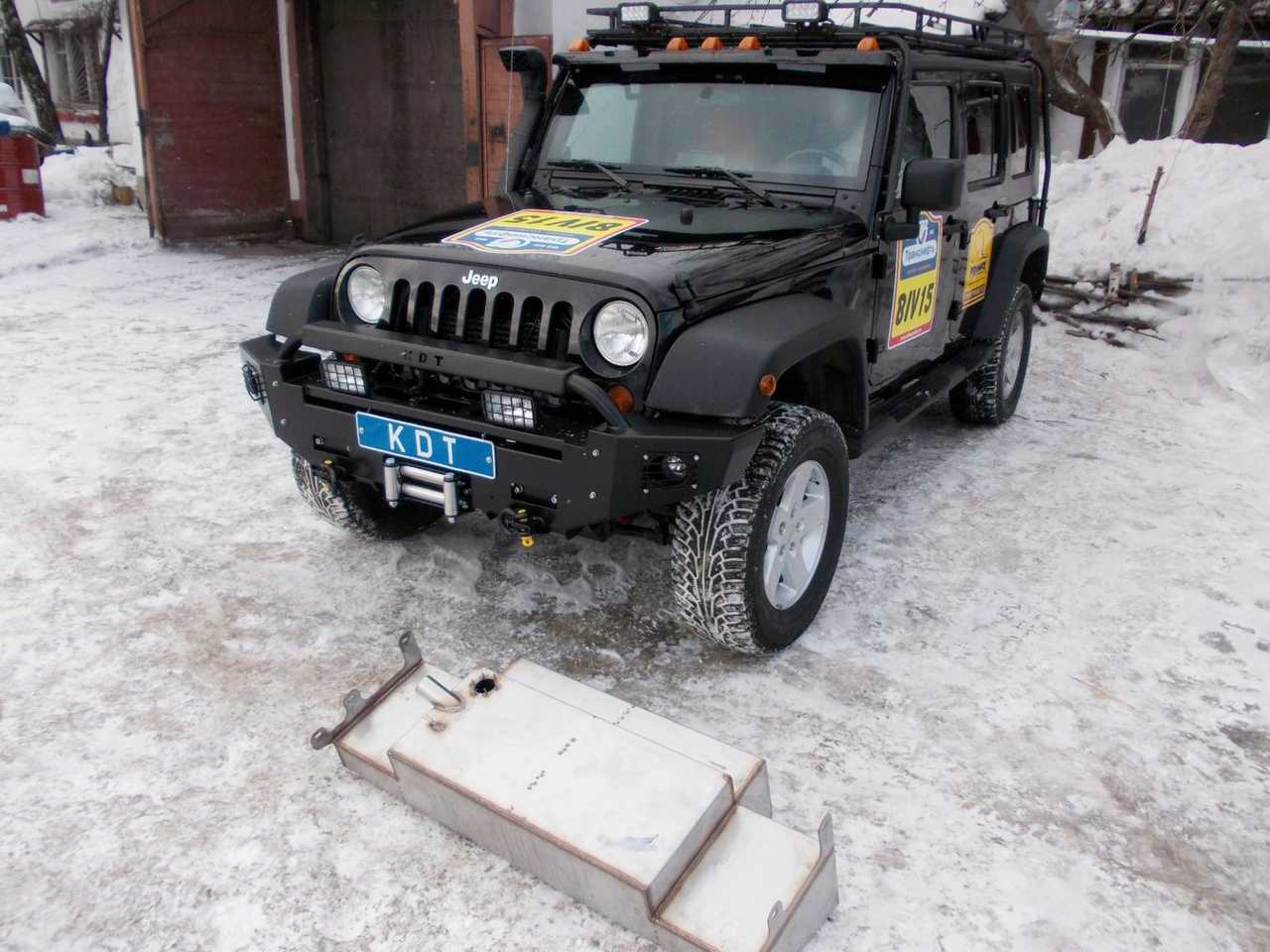 картинка Передний силовой бампер - Jeep Wrangler арт.2301