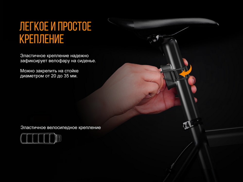 картинка Велофара задняя Fenix BC05R