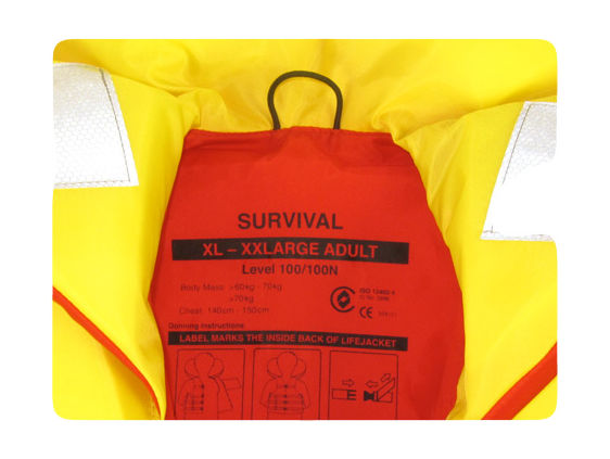 картинка Жилет спасательный Survival 100N XL/2XL