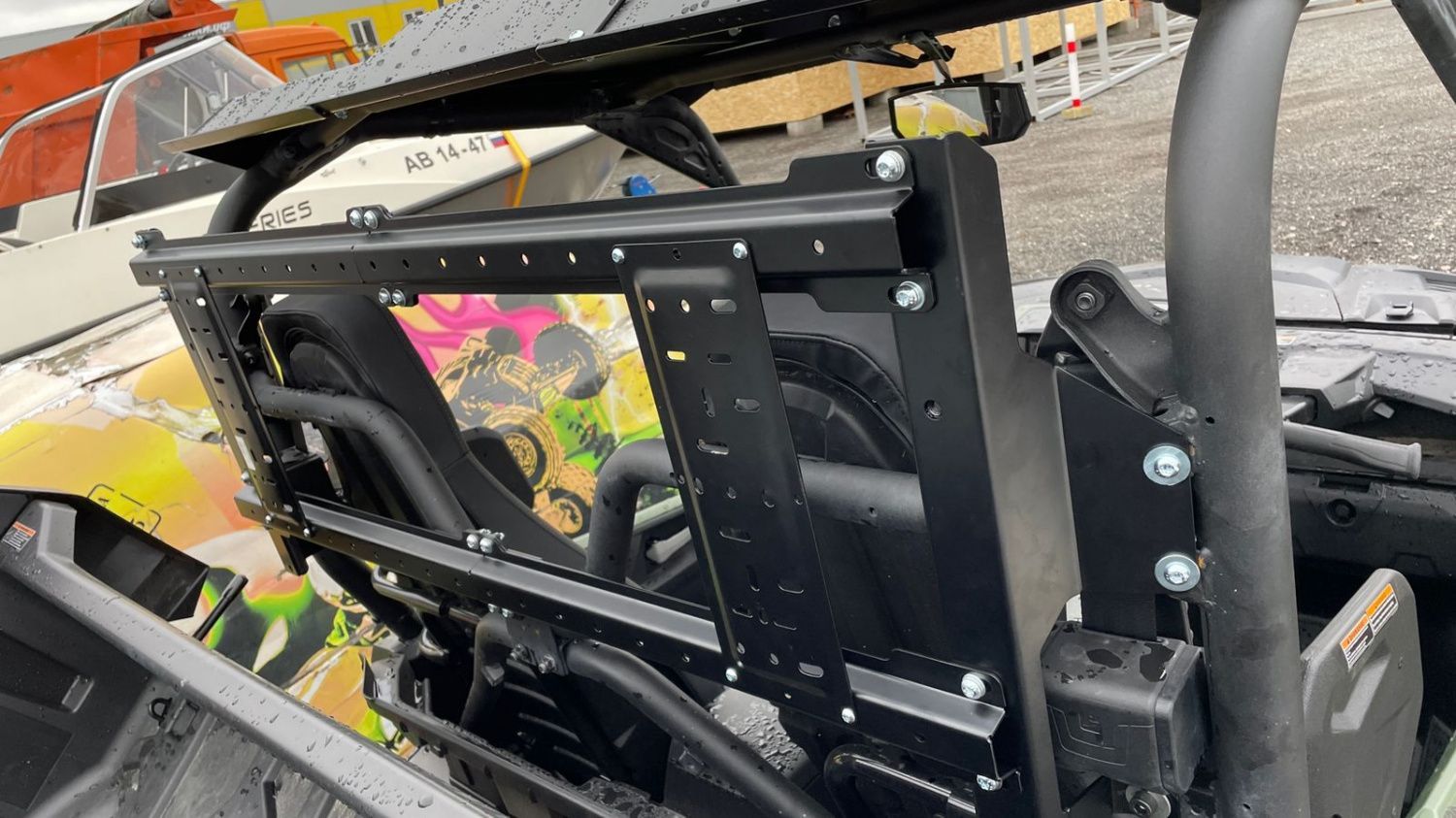 картинка Органайзер для YAMAHA Wolverine RMax2 2021- сталь 2,5 мм