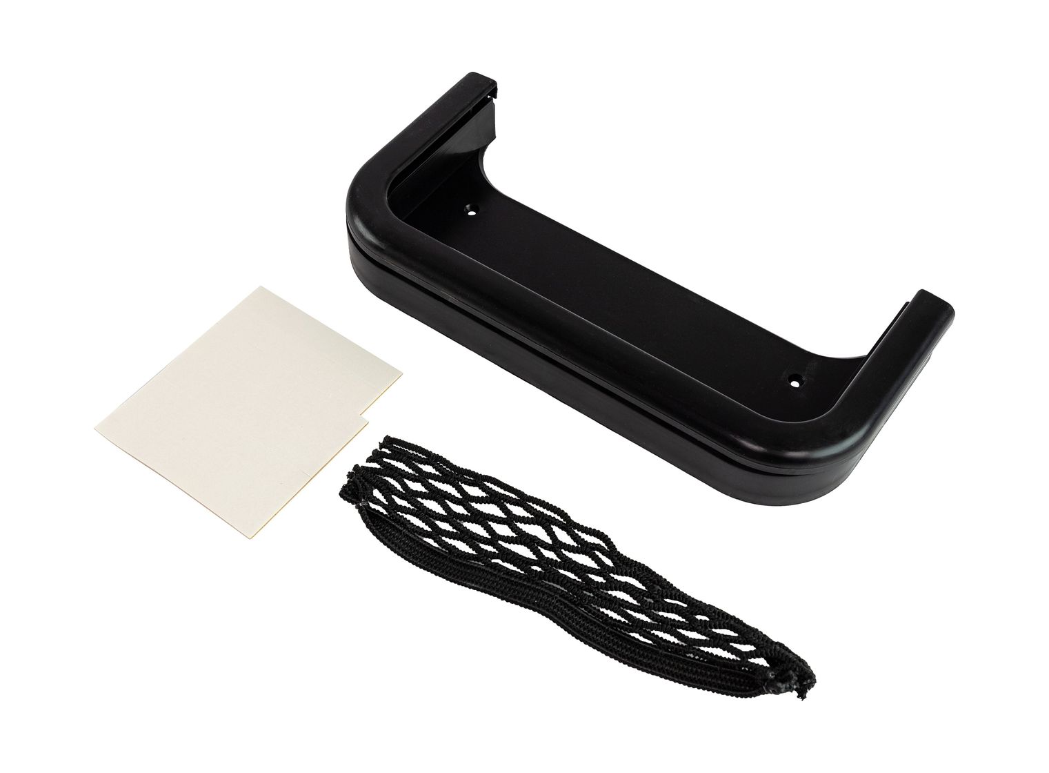 картинка Накладной карман с сеткой 250x115x30 мм, черный