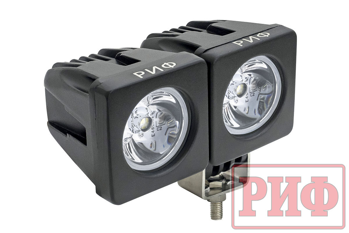 картинка Фара РИФ 10Вт, 51х51х61мм, 1 диод, 12В, 720лм