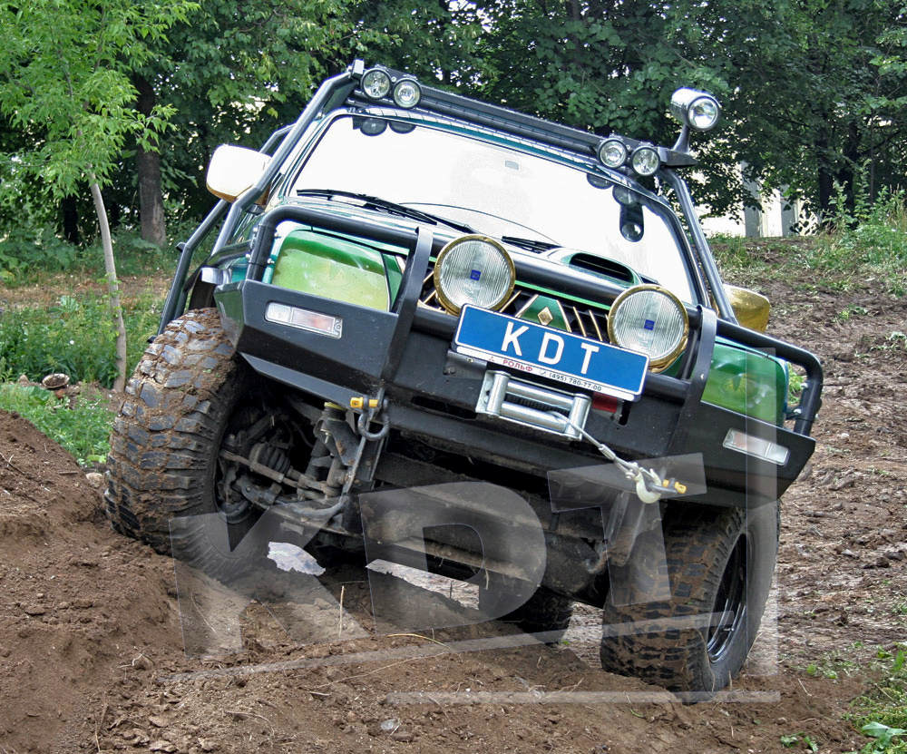 картинка Бампер передний KDT силовой для Mitsubishi L-200