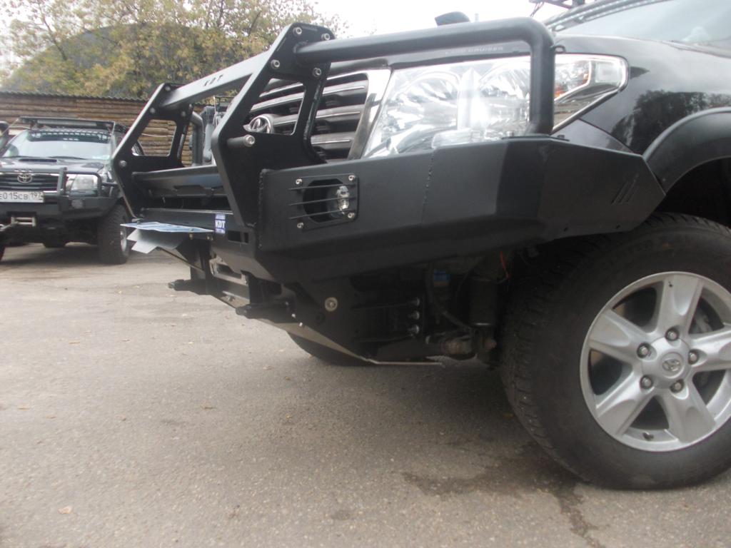 картинка Защита радиатора KDT для Toyota Land Cruiser 200 алюминий