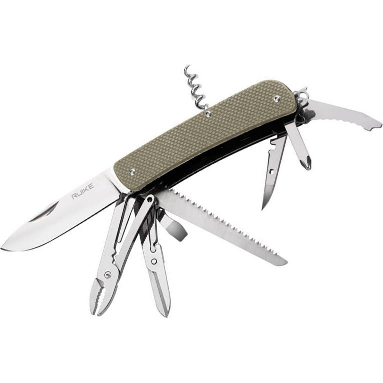 картинка Нож multi-functional Ruike L51-G зеленый