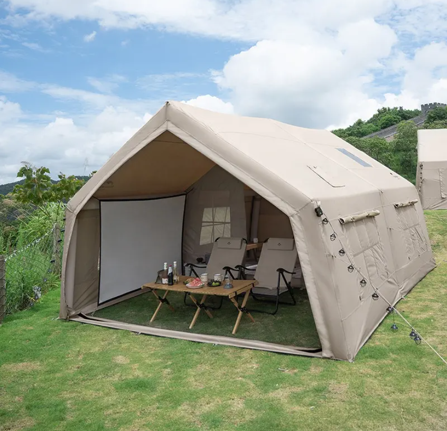 картинка Палатка Naturehike надувная Extend Air 17.2 , цвет песочный