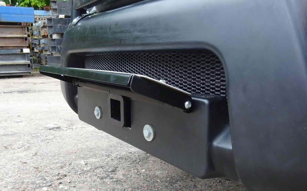 картинка Крыша (кунг) кузова для Toyota Hilux (двойная кабина)(08.2015-) (белая) (3 двери) ABC.TOHIL.BR.05W