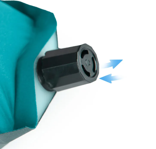 картинка Подушка самонадувающаяся Naturehike 46х27х9,5 см, голубая