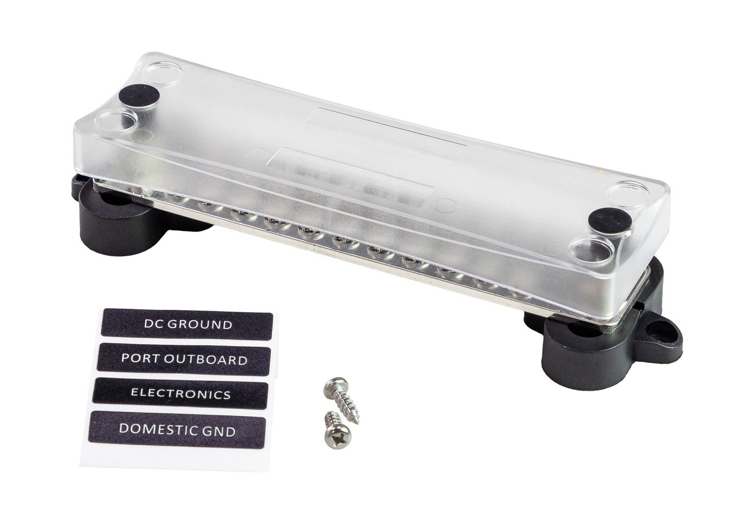 картинка Колодка распределительная электромонтажная с защитной крышкой, 22 контакта