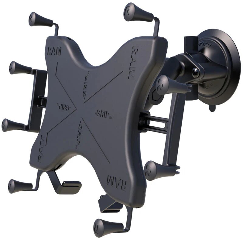 RAM-B-166-UN11U авто крепление RAM X-Grip для 11"-12" планшетов с присоской