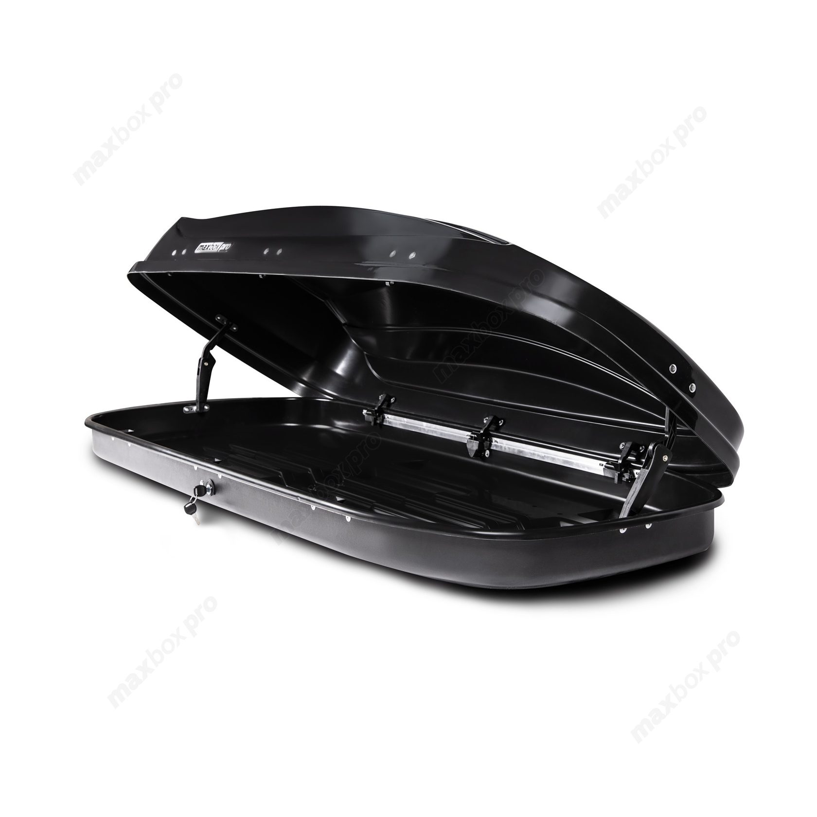 картинка Автобокс MaxBox PRO 520 (большой) черный глянцевый