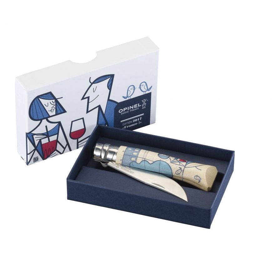 картинка Нож Opinel №8, Edition France by Ale Giorgini, 002154