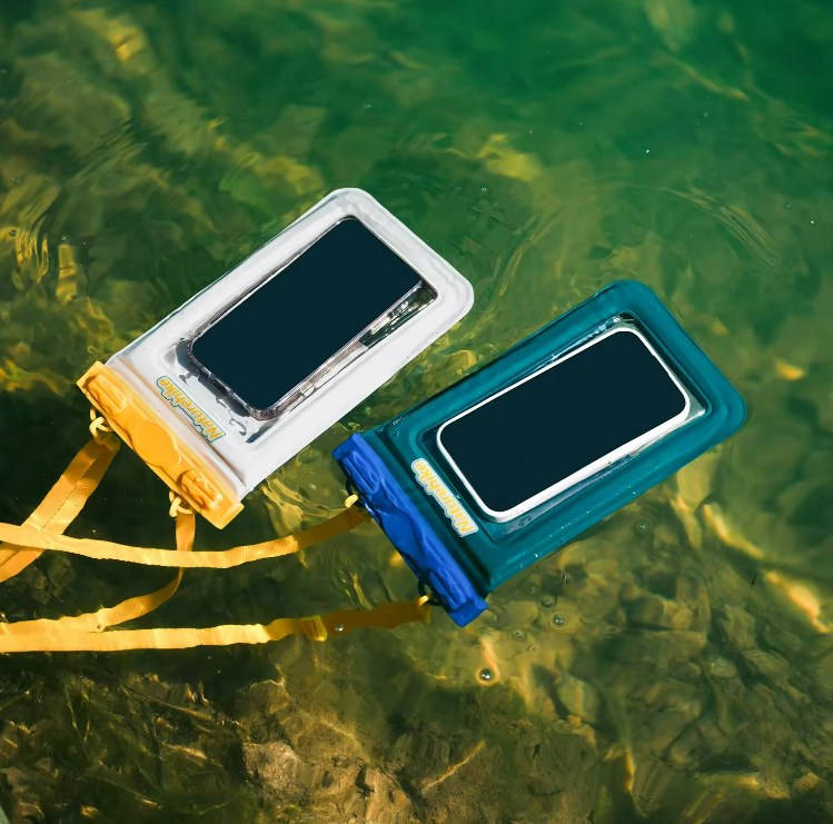 картинка Гермочехол Naturehike плоский для телефона 23х13,5 см., зеленый