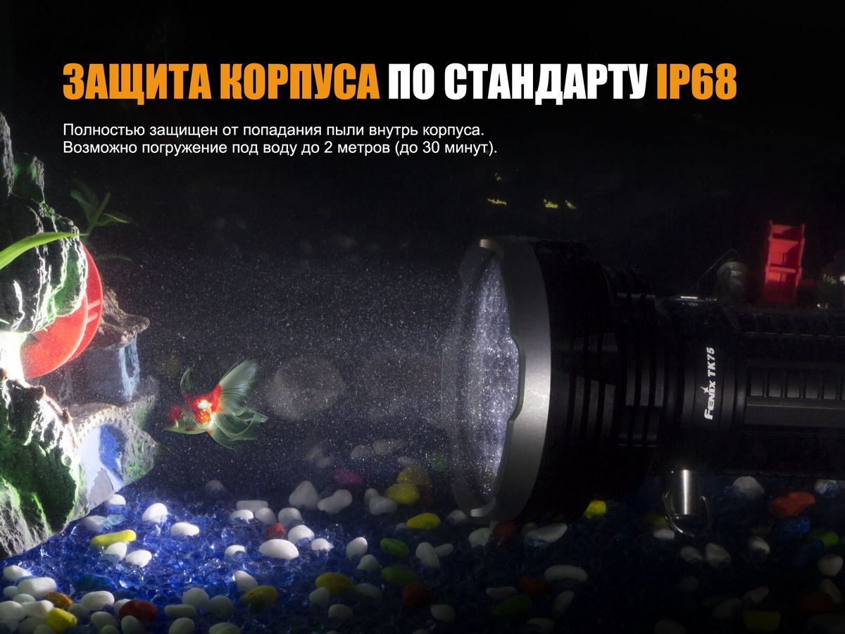 картинка Фонарь Fenix TK75 (2018) Cree XHP35 HI