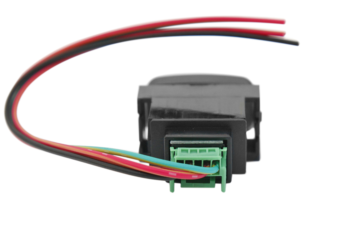 картинка Кнопка РИФ ВКЛ/ВЫКЛ, оранжевый, MITSUBISHI (под гравировку)