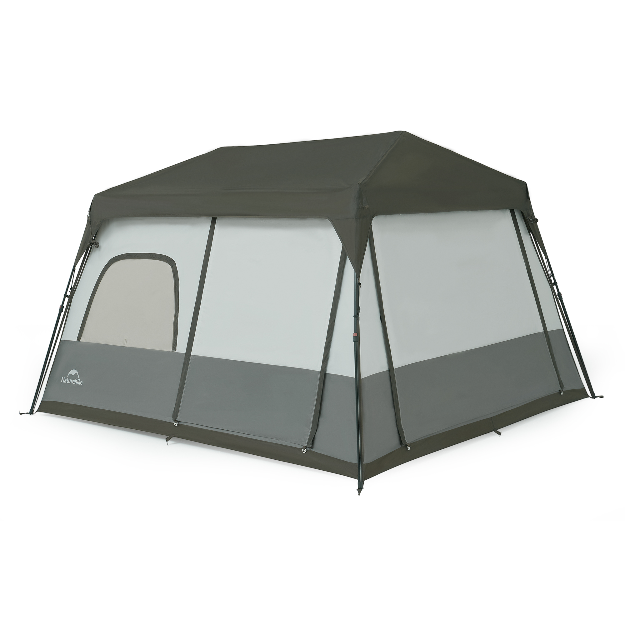 картинка Палатка Naturehike Cape 8.3 быстросборная, серая