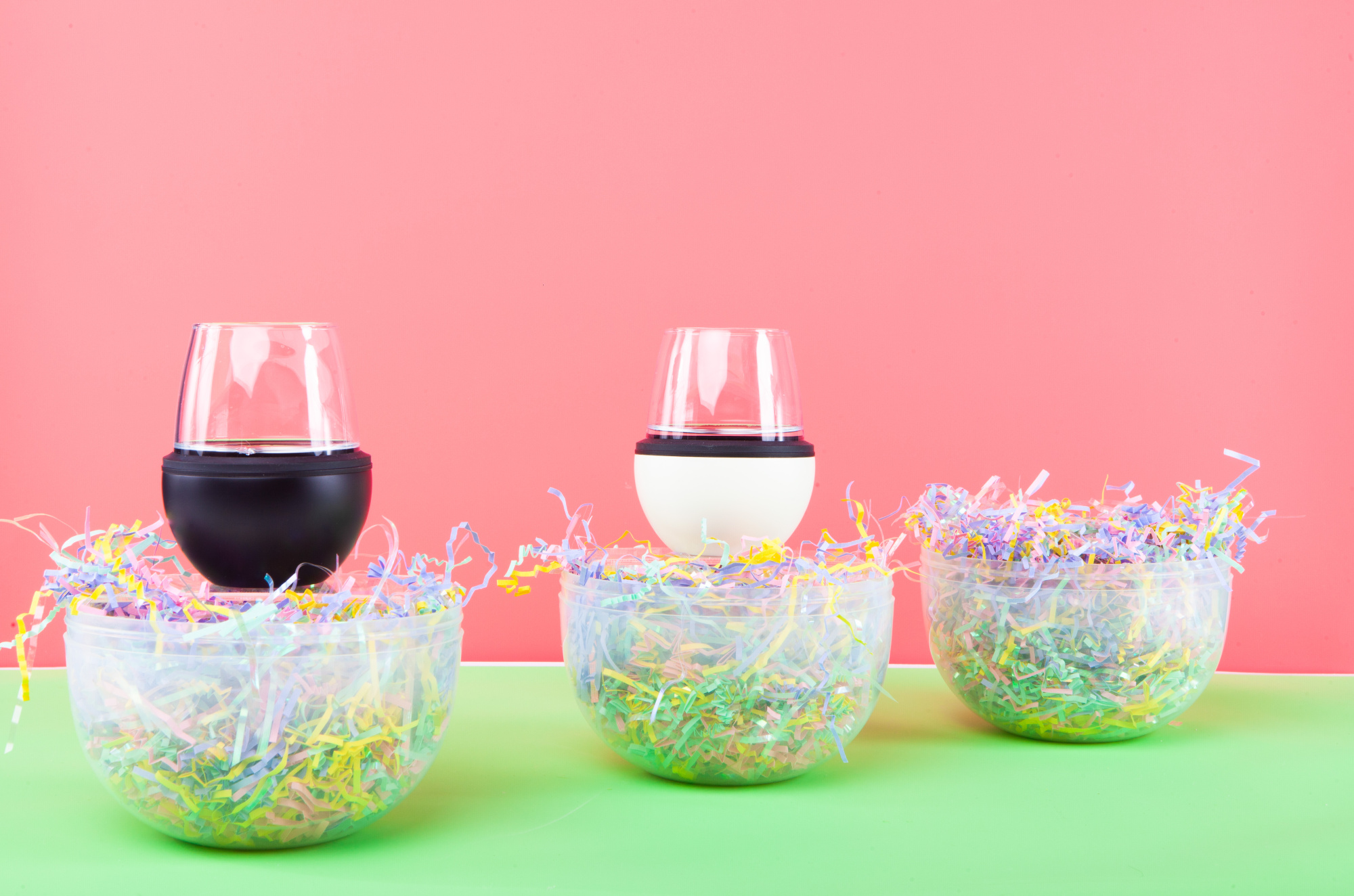 картинка Термобокал для вина WINE KUZIE 440 мл, белый