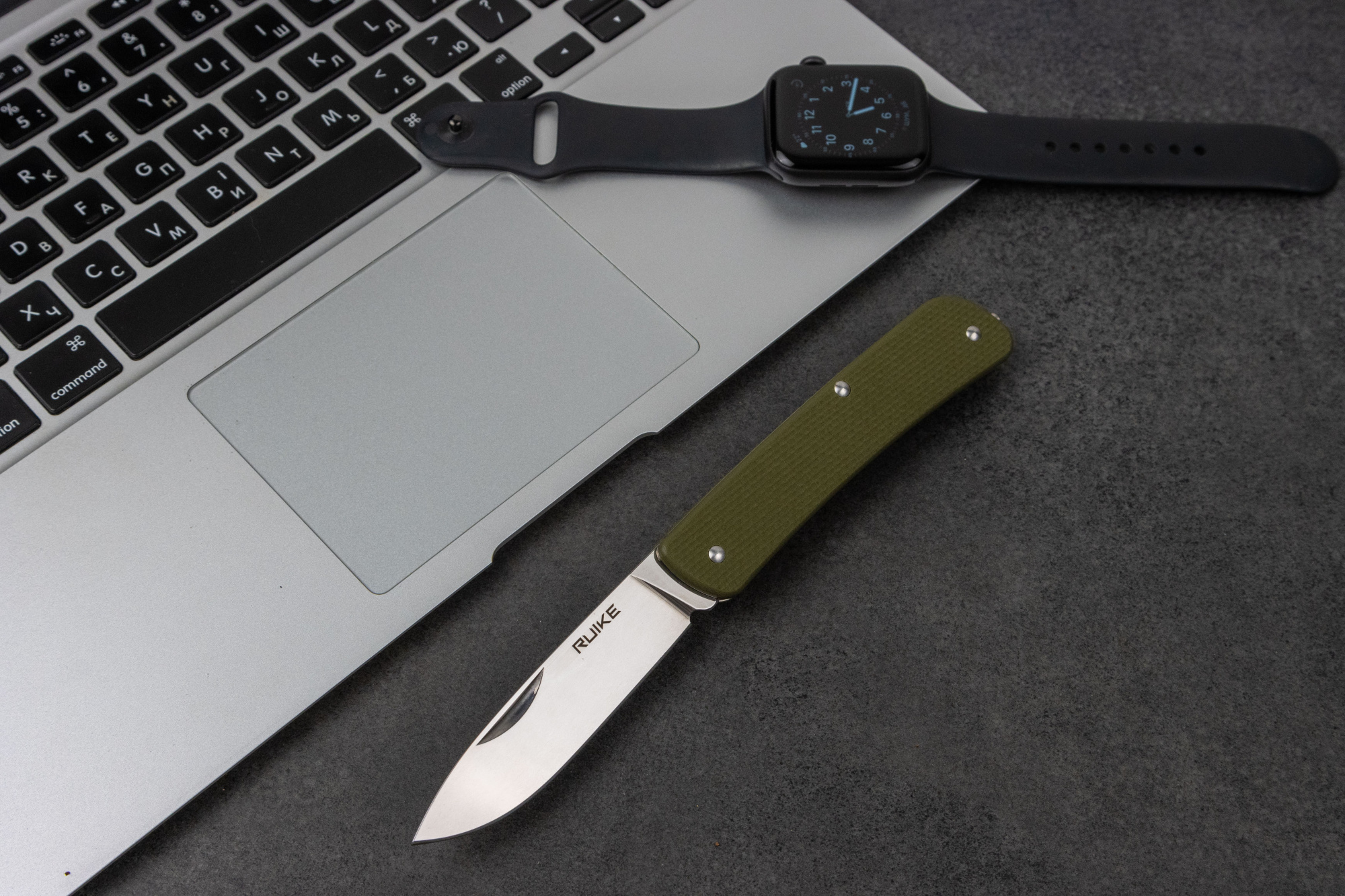 картинка Нож multi-functional Ruike L11-G зеленый