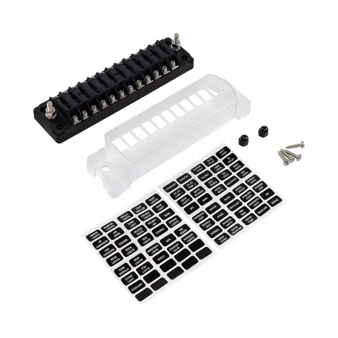 картинка Блок на 12 предохранителей, Marine Rocket