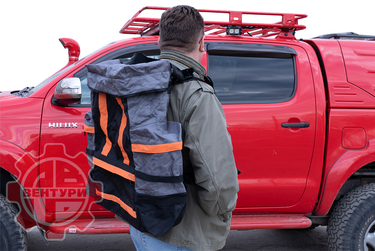 картинка Сумка для вещей на запасное колесо черная Telawei