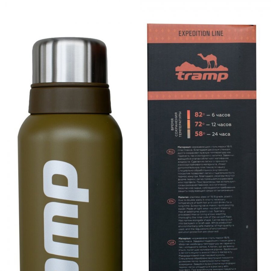 картинка Термос TRAMP Expedition line 0,75 л., Оливковый