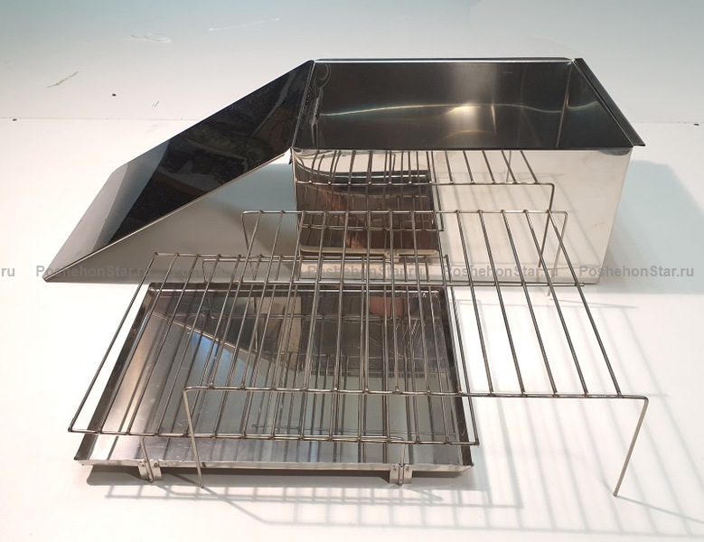 картинка Коптильня двухярусная "Дымок-50"