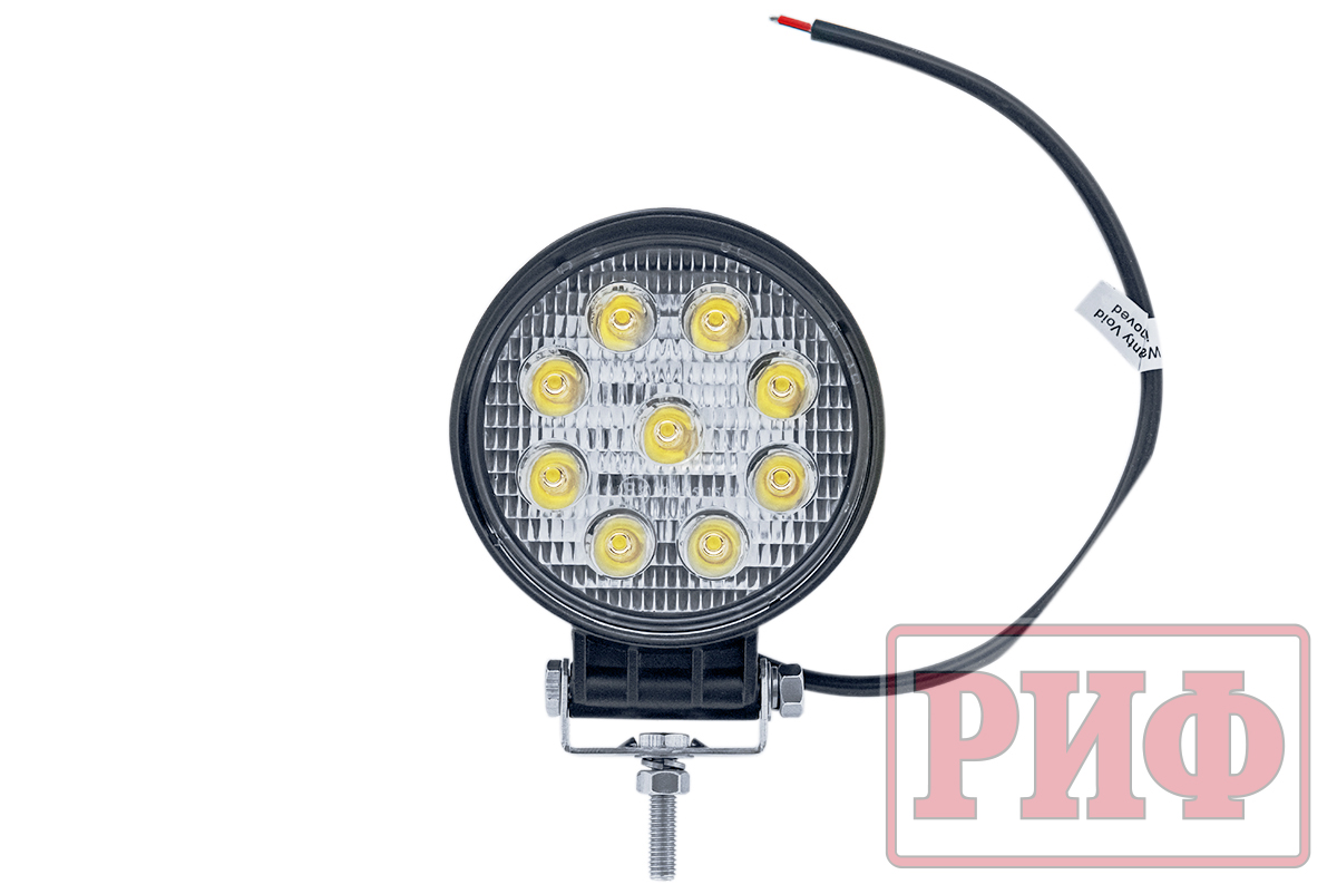 картинка Фара рабочего света РИФ D114 мм 27W