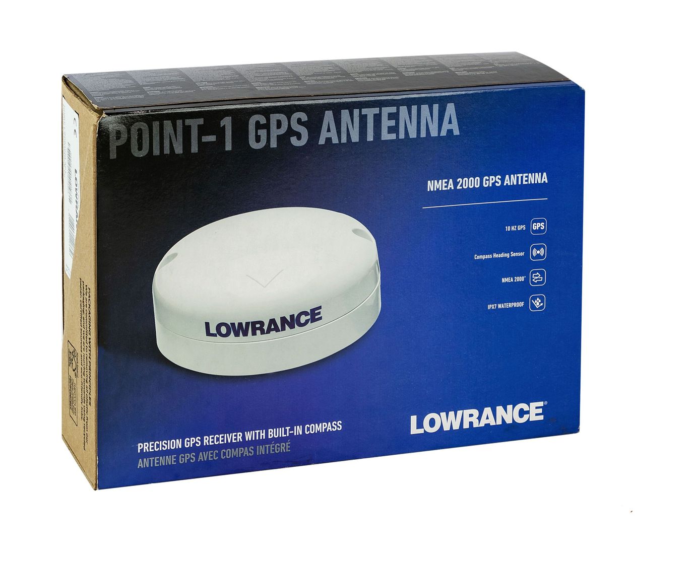 картинка Антенна GPS/Глонасс со встроенным компасом POINT-1, Lowrance
