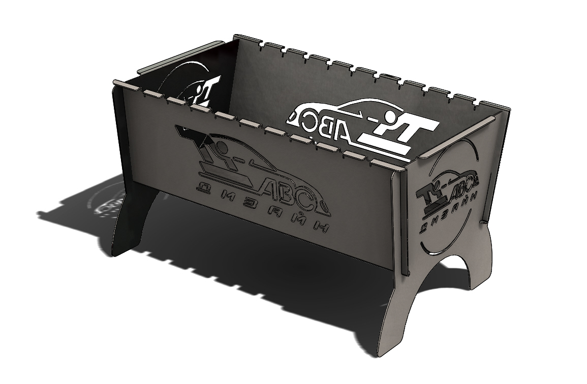 картинка Мангал, АВС-Дизайн (сталь 2 мм) ABC.UNI.010