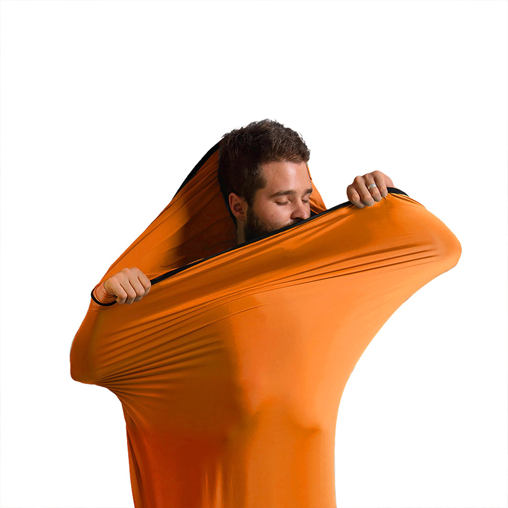 картинка Вкладыш в спальный мешок Naturehike NH17N002-D оранжевый