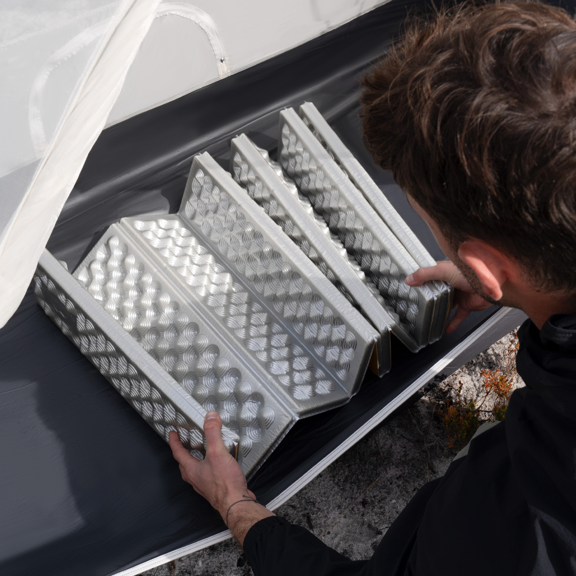 картинка Коврик туристический Naturehike 185х65х2,5 см. IXPE, зеленый