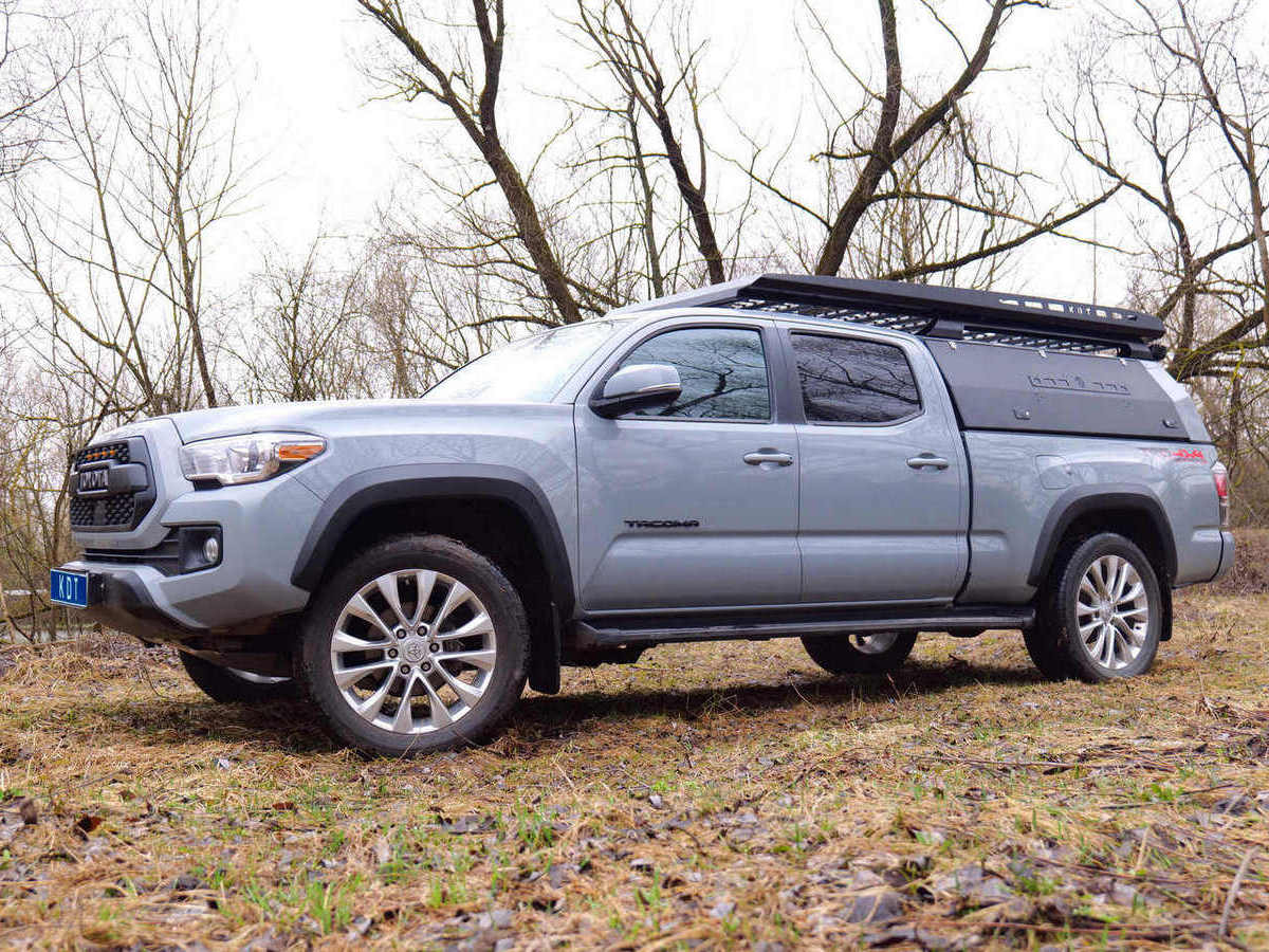 картинка Кунг алюминиевый для Toyota Tacoma III (Long Bed, с 2015) 3 двери, неокрашенный — KDT 15281(I)L