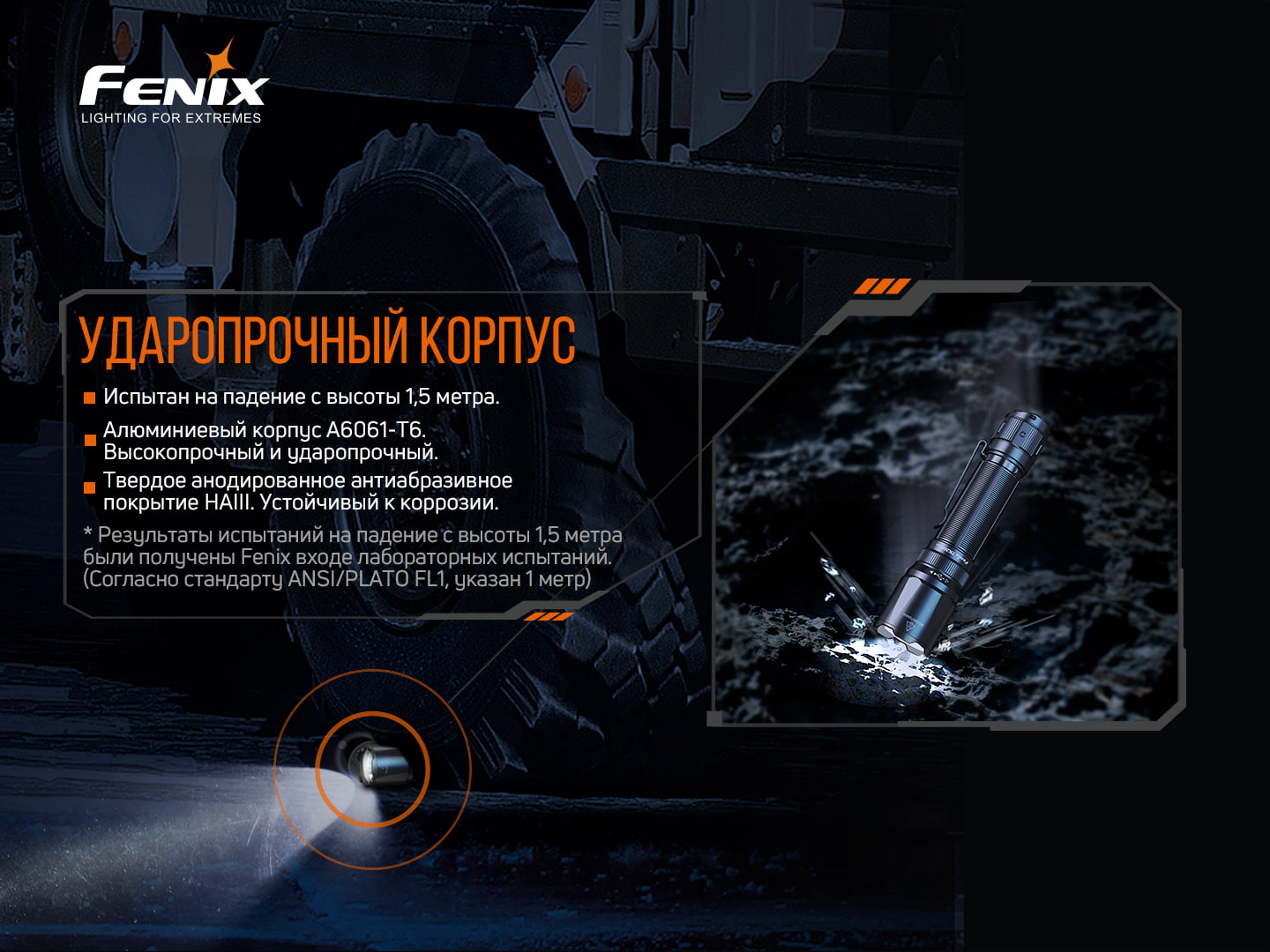 картинка Фонарь Fenix TK20R  V2.0, TK20RV20