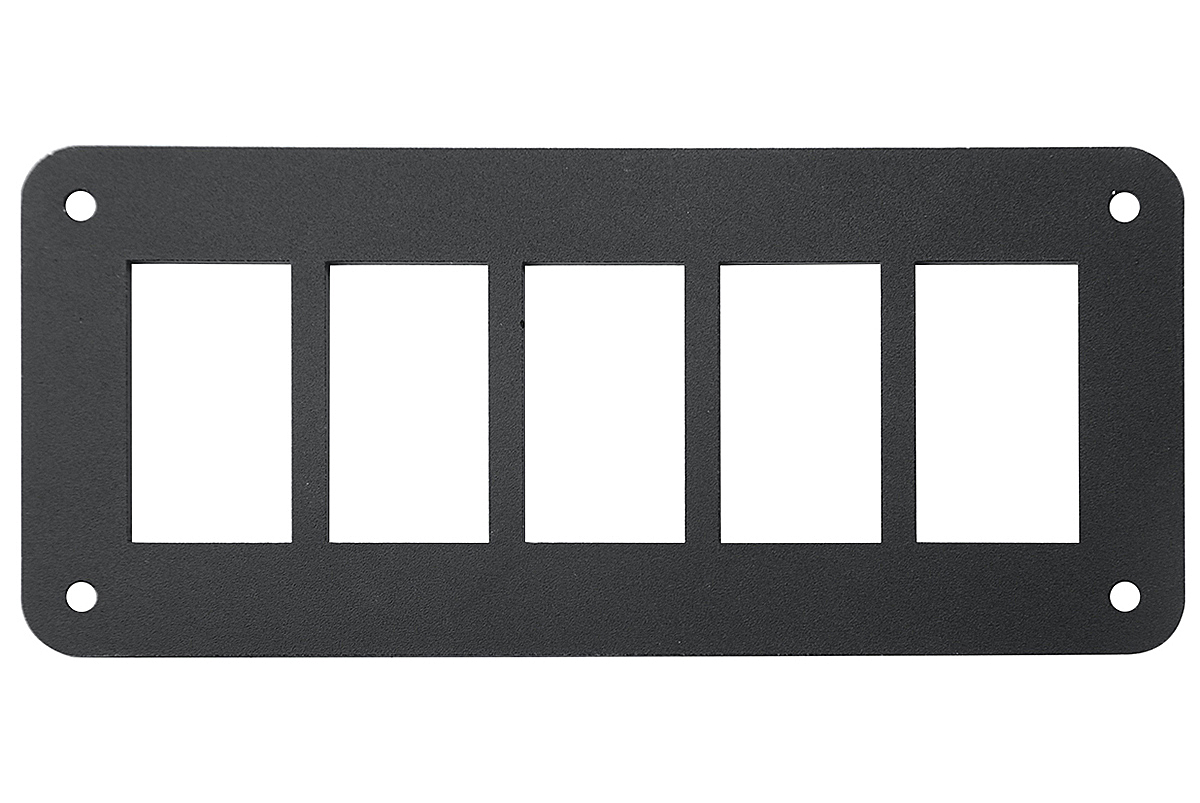 картинка Панель кнопок монтажная РИФ пять отверстий