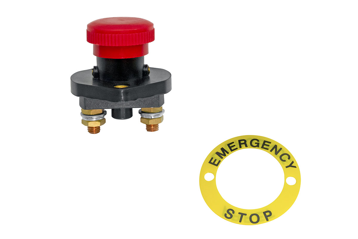 картинка Выключатель массы лебедки 12В/24В 400А