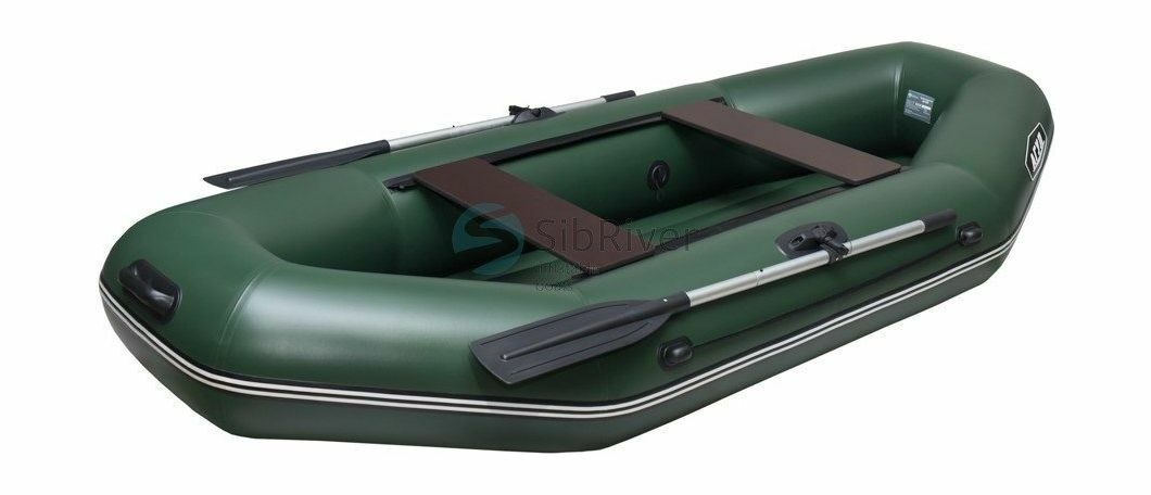 картинка Надувная лодка ПВХ Агул 300 НД, зеленый, SibRiver