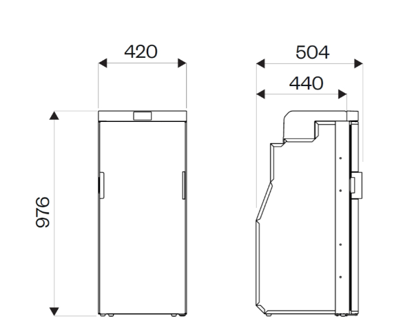 картинка Холодильник автомобильный CRUISE SLIM 90 12/24В