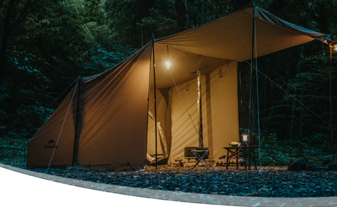 картинка Палатка Naturehike Mountain Stream, 1-местная, алюминиевый каркас, бежевая