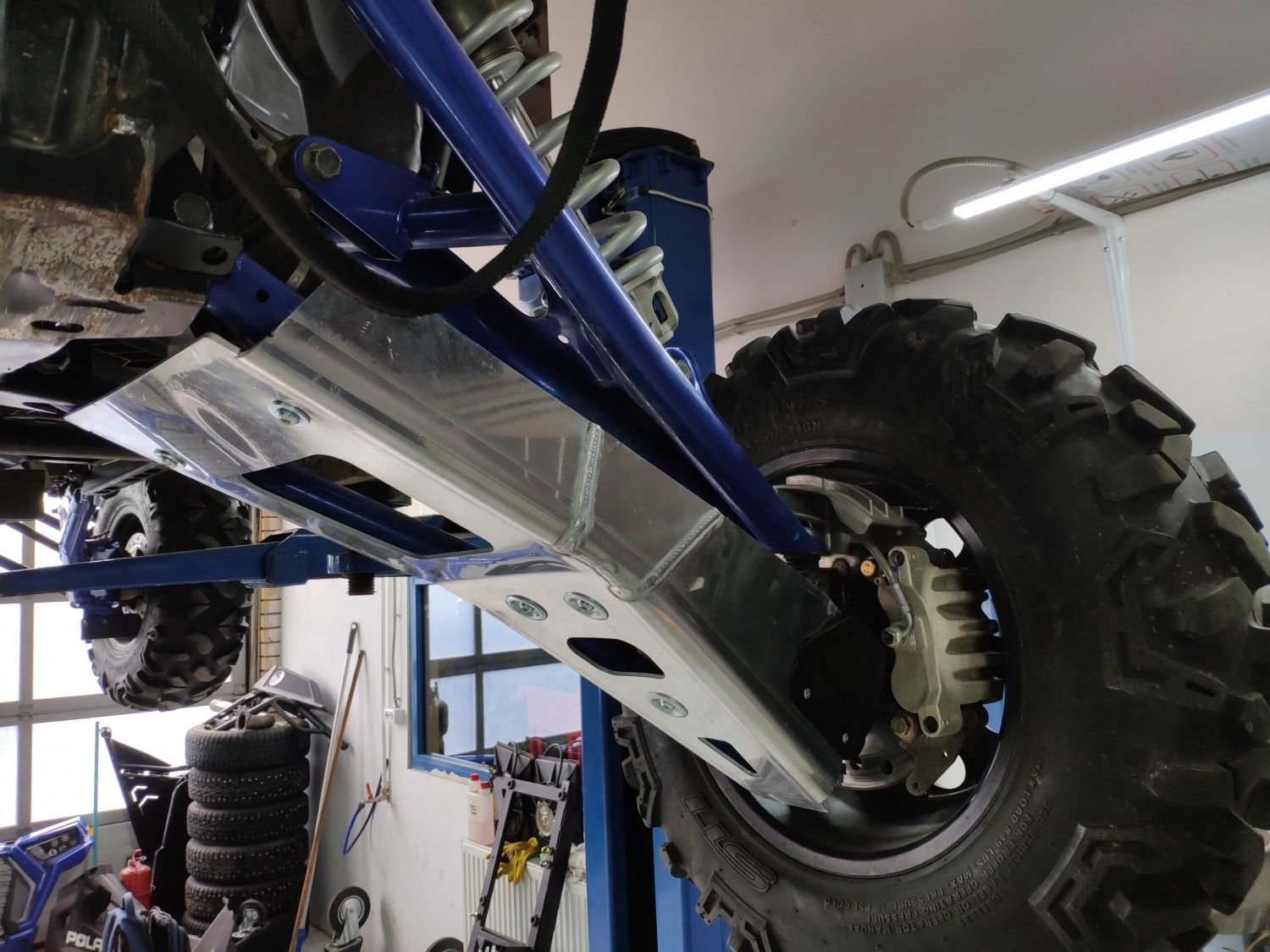 картинка Защита передних рычагов Polaris RZR XP Turbo S 2018-