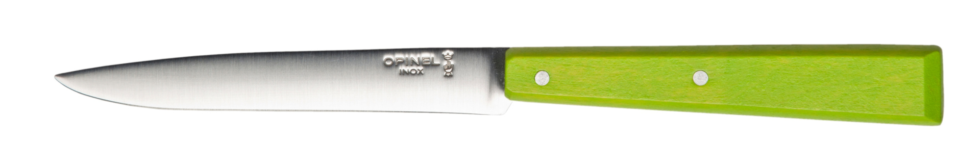 картинка Нож столовый Opinel №125, нержавеющая сталь, зеленый 001586