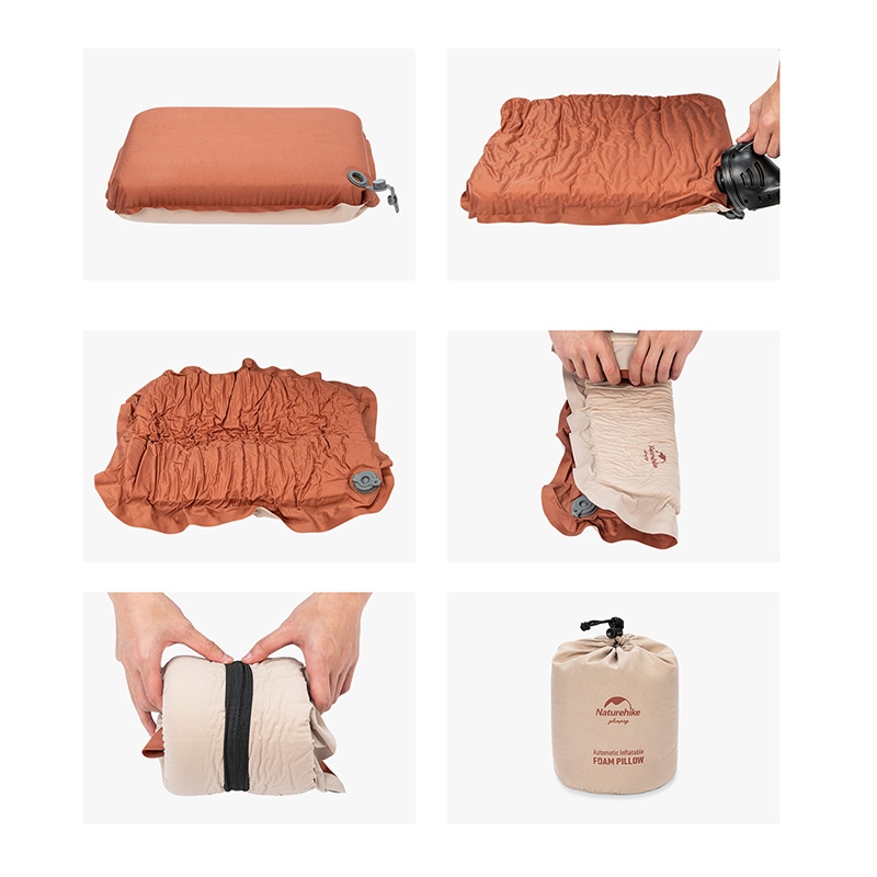 картинка Надувная подушка Naturehike Glamping/Camping/Travel/Office/Car, 6927595772874