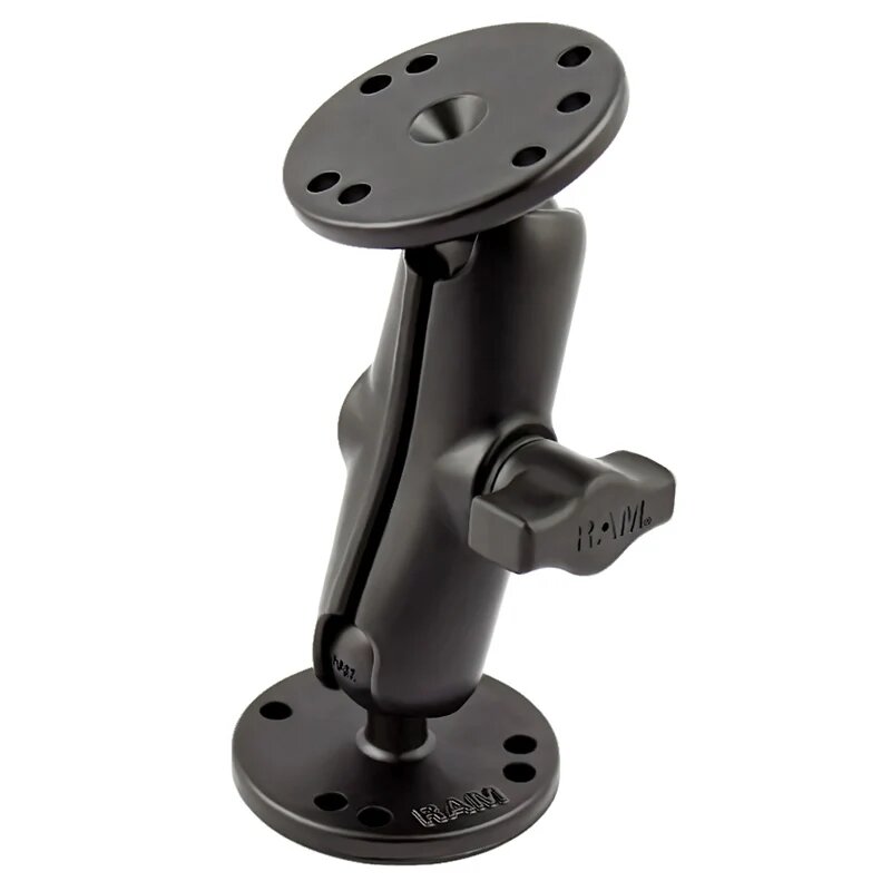 картинка RAM-B-101-RYM1 RAM Drill-Down двойное шаровое крепление для Dragonfly Raymarine