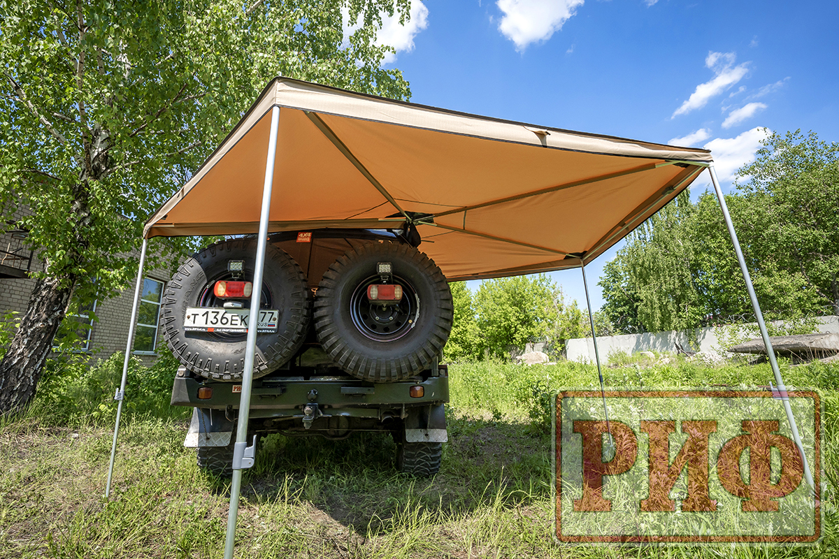 картинка Маркиза автомобильная РИФ веерная 2,5х2,0 м (правая)