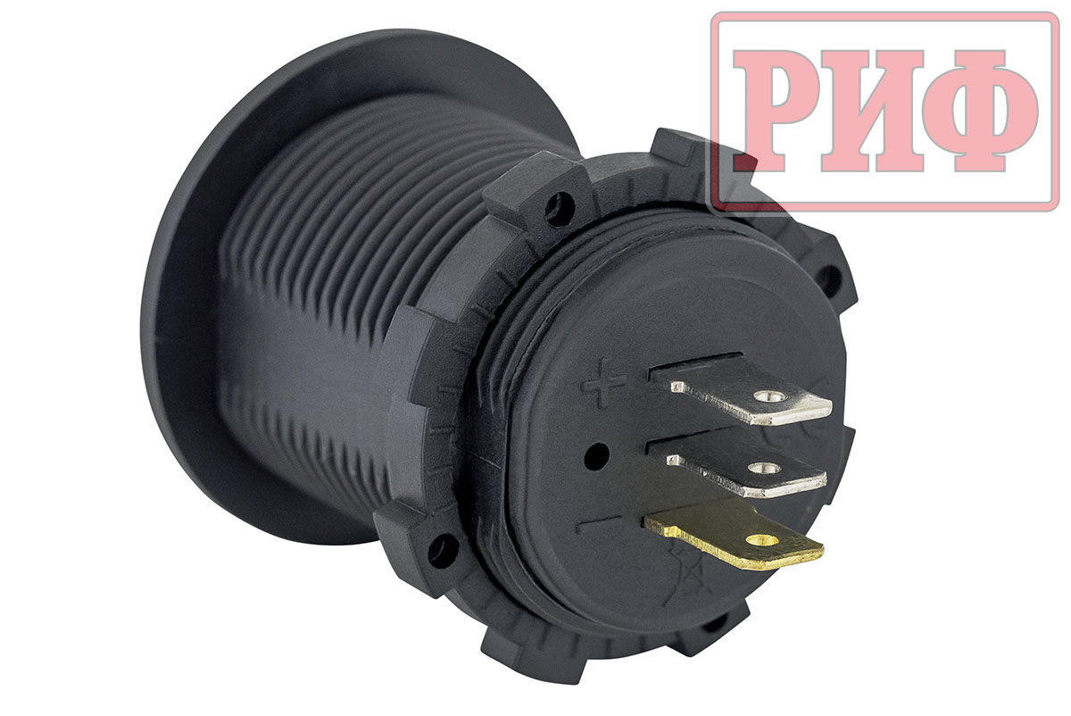 картинка Вольтметр, амперметр 12В