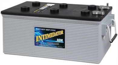 картинка Гайки для штыревых клемм аккумуляторов DEKA (дюймовые)