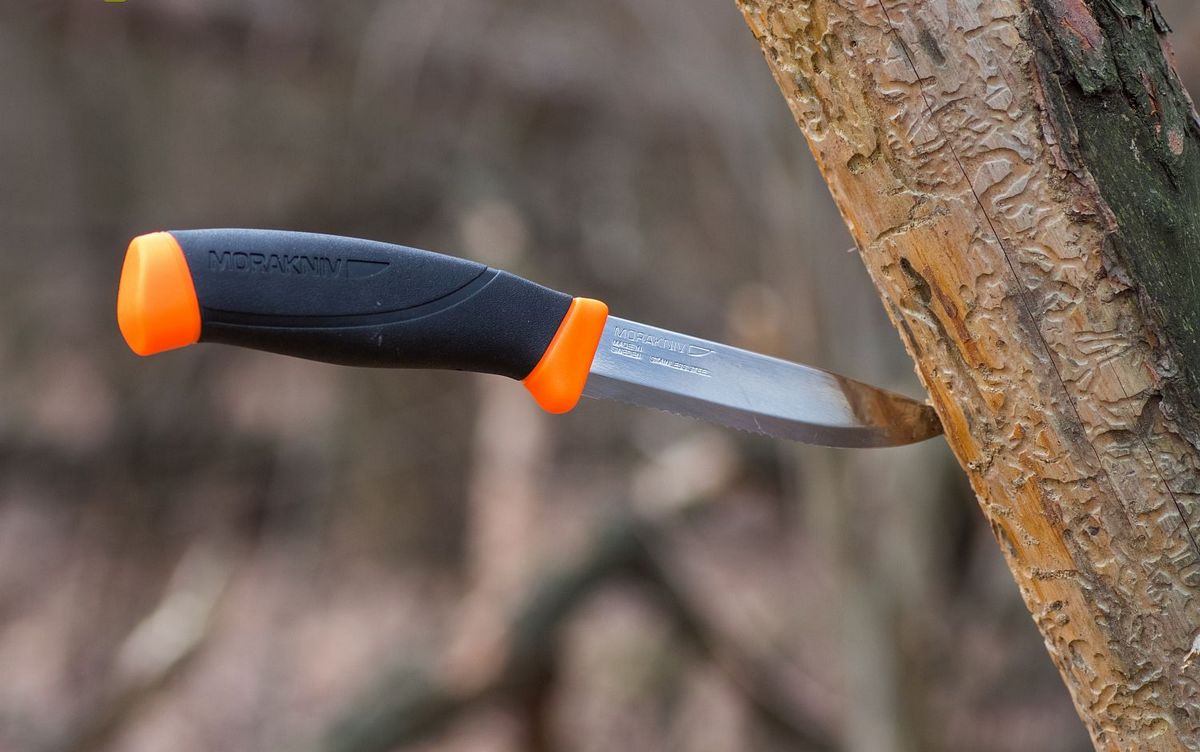 картинка Нож Morakniv Companion F Serrated, нержавеющая сталь, 11829